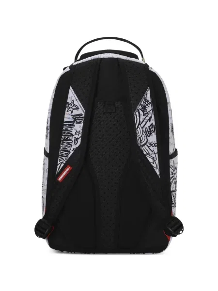 Ruksak Sprayground s printom bijela