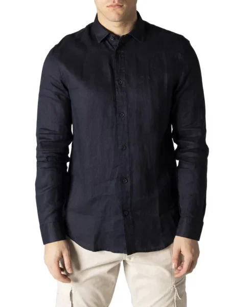 Риза Armani черно