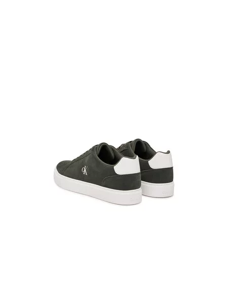 Calvin Klein Niske tenisice CLASSIC zelena / bijela bež