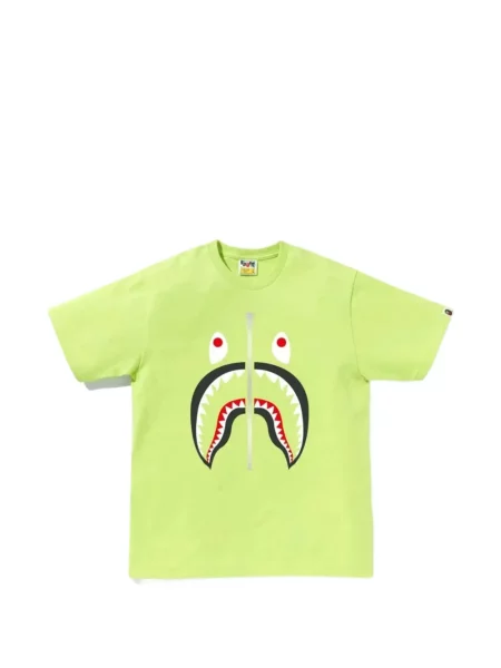Tricou A Bathing Ape® cu imagine verde