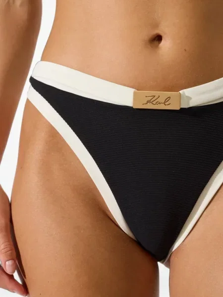 Bikini Karl Lagerfeld negru