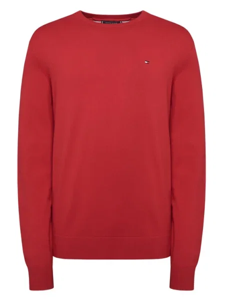 Tommy Hilfiger Pulover Essential Ssnl roșu