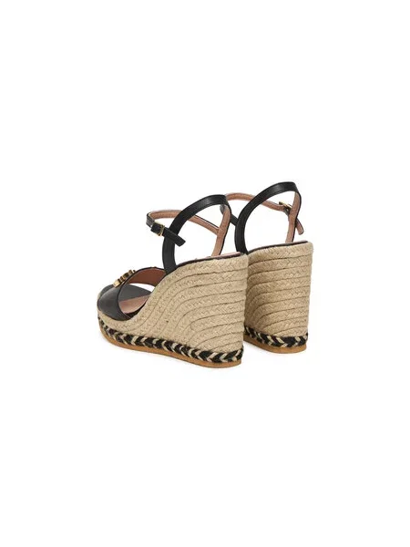 Espadrilky LOVE MOSCHINO černé