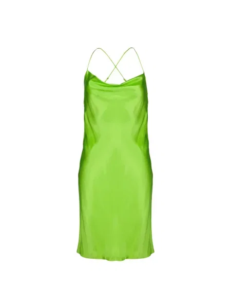 Sukienka Saint Laurent zielona