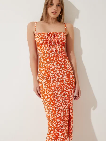 Rochie Happiness İstanbul portocaliu