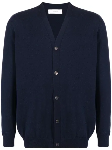 Cardigan Pringle Of Scotland din cașmir albastru