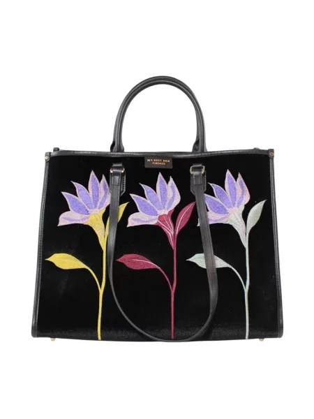 Torebka My Best Bags skórzana czarna