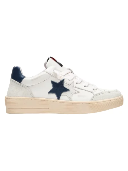 Sneakersy 2star skórzane białe