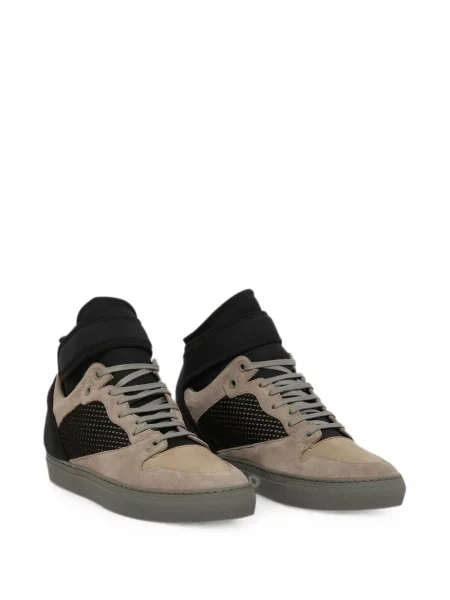 Sneakerși Balenciaga din piele gri