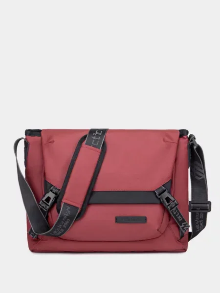 Кожаная сумка Arctic Hunter красная