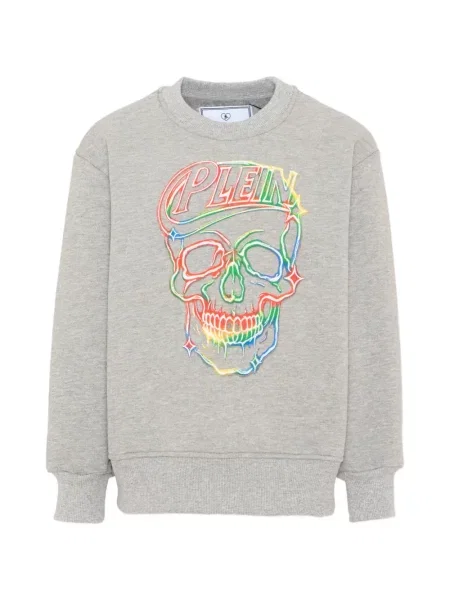 Bluza dziecięca Philipp Plein szara