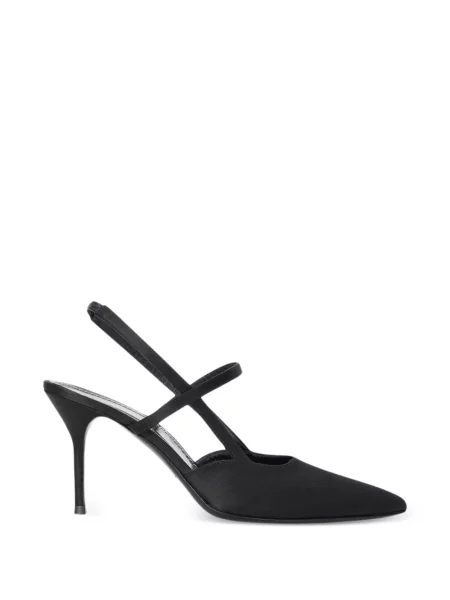 Pantofi cu toc Staud slingback negru
