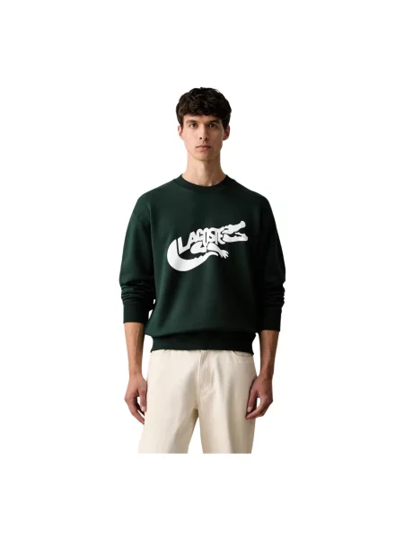 Bluza sportowa Lacoste zielona
