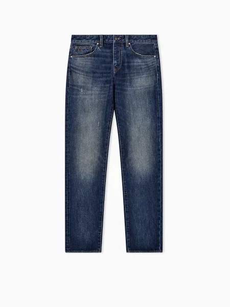 Прямі джинси Armani Exchange синій