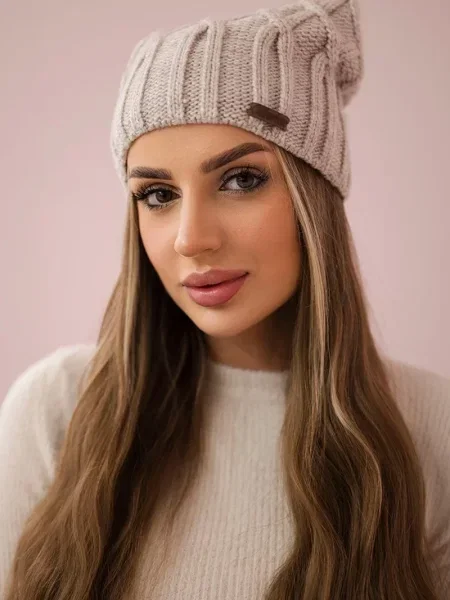 Șapcă Kesi din fleece bej