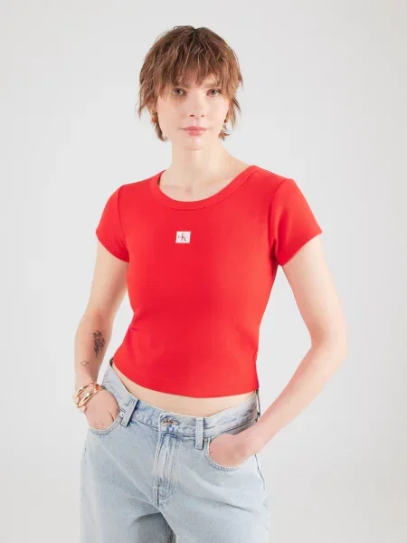 Calvin Klein Jeans Tricou roșu