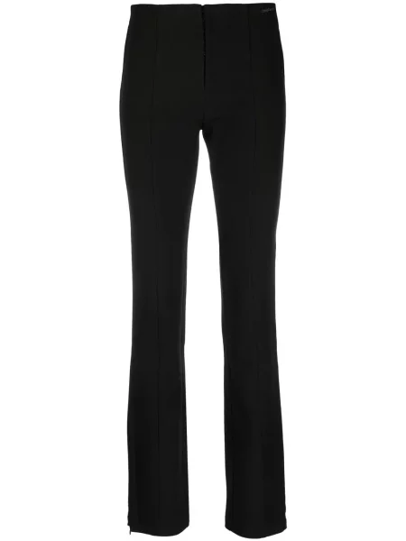Talie pantaloni Calvin Klein Jeans cu broderie negru