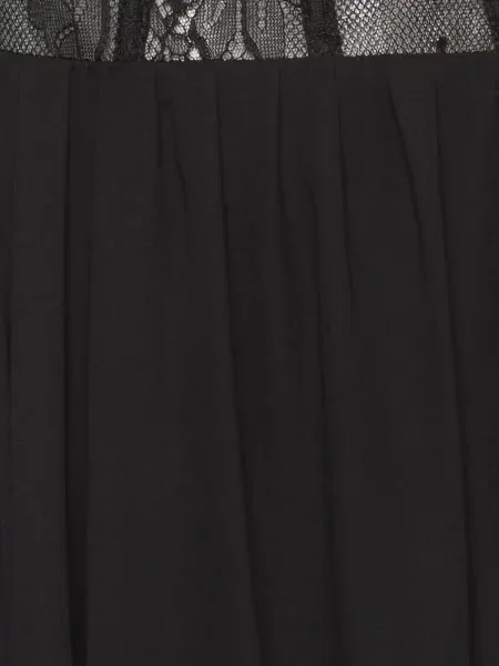 Rochie maxi Julea Domani din dantelă negru