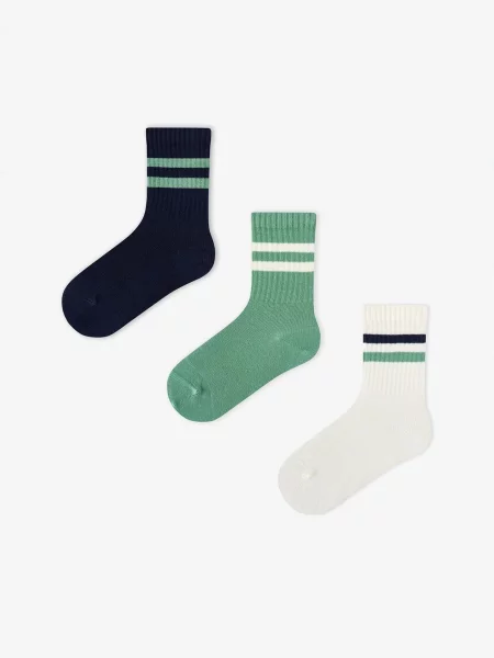 Penti Čarape PENTI Jungen Greeny gestreifte Paar Socken miks