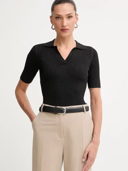 Fracomina polo czarna