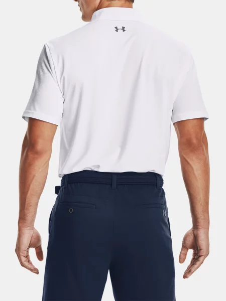 Tricou polo Under Armour alb