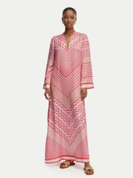 Hale Bob Poletna obleka Aleyna rdeča