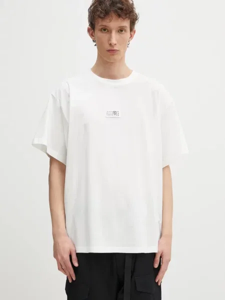 Koszulka Mm6 Maison Margiela casual czarna