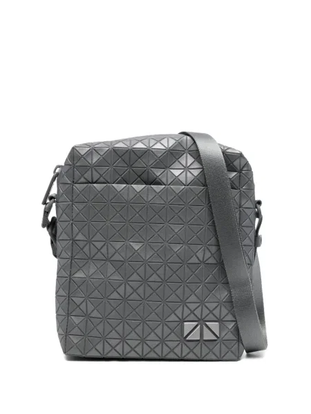 Geantă Bao Bao Issey Miyake cu imprimeu geometric gri