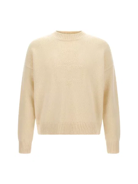 Sweter Marant Etoile wełniany beżowy