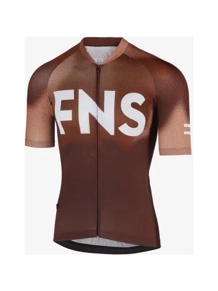 Koszulka rowerowa Finisseur Core FNS krótki rękaw XXL brązowa