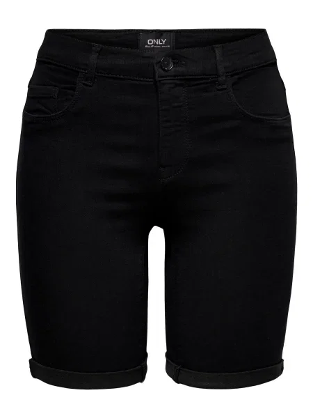 ONLY Kavbojke Rain denim črn