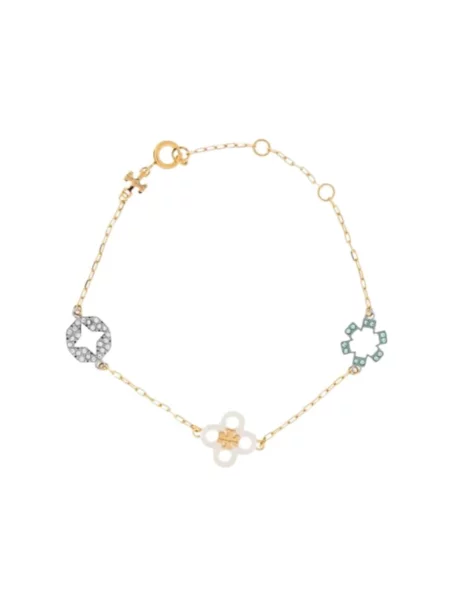 Naszyjnik Tory Burch żółty