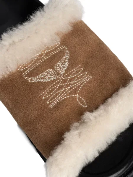 Sandale Zadig&voltaire cu broderie maro