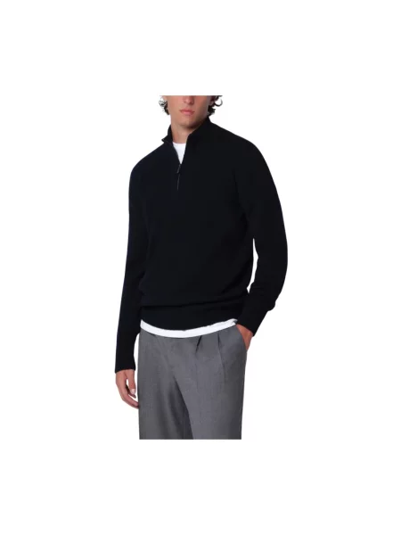 Sweter Drumohr niebieski