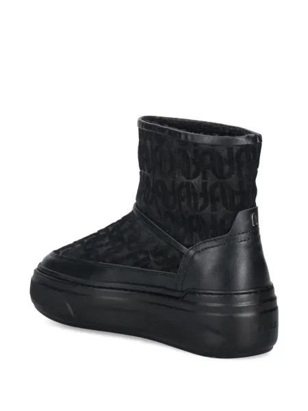 Botine Furla cu imagine negru