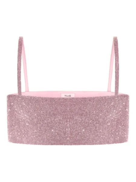 Top Nué de cristal roz