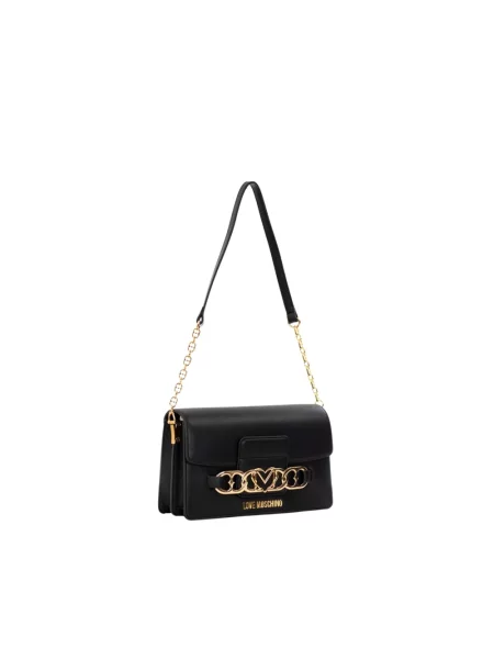 Torebka Love Moschino pikowana czarna