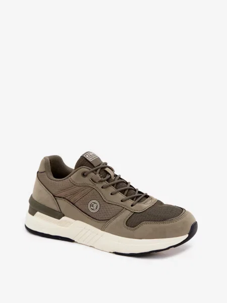 Sneakerși Boto cu platformă negru