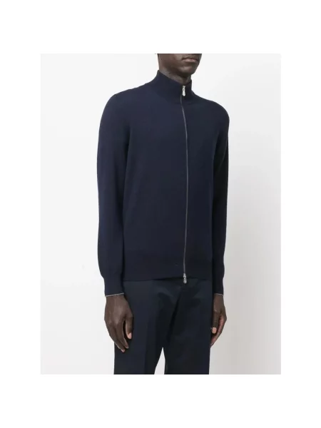 Sweter Brunello Cucinelli niebieski