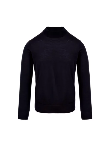 Sweter Filippo De Laurentiis wełniany niebieski