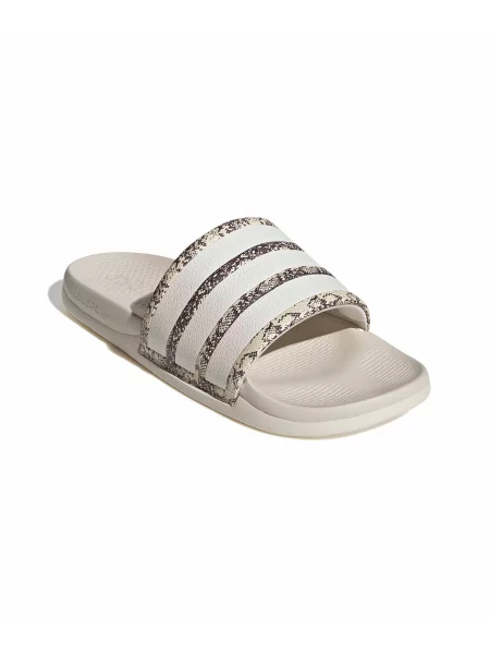 ADIDAS SPORTSWEAR Saboți ADILETTE COMFORT maro închis alb