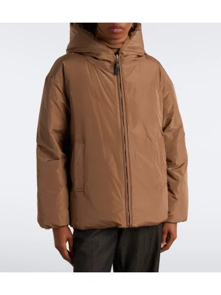 Reversibil geacă cu puf Max Mara bej