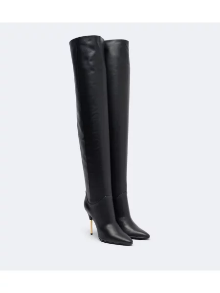 Cizme Valentino Garavani din piele negru