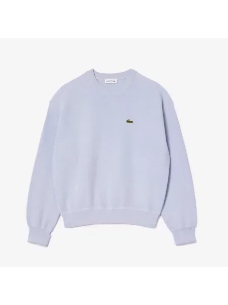 Свитер Lacoste с круглым вырезом голубой