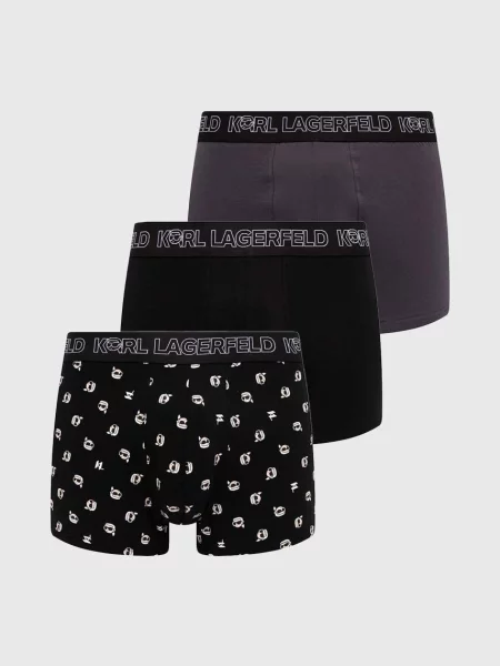 Karl Lagerfeld Boxerky černé