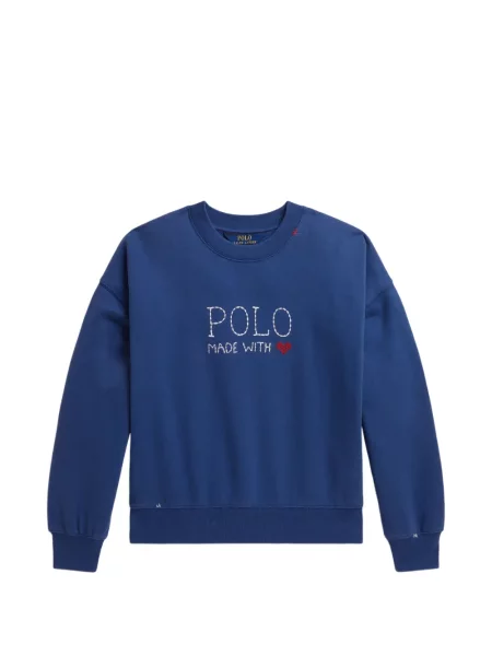 Sweter dziecięcy Polo Ralph Lauren niebieski