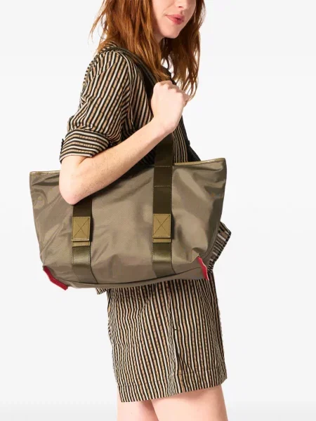 Geantă shopper Lancel verde