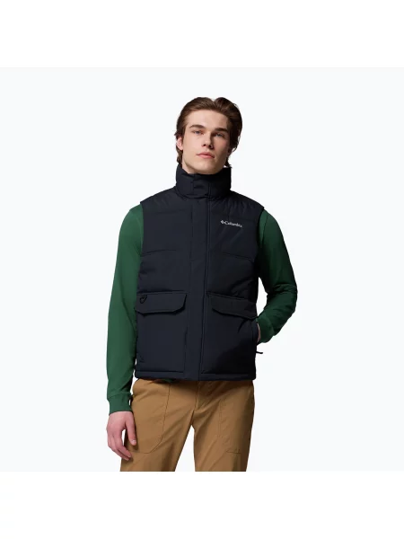 Vestă pentru bărbați Columbia Landroamer Puffer black negru