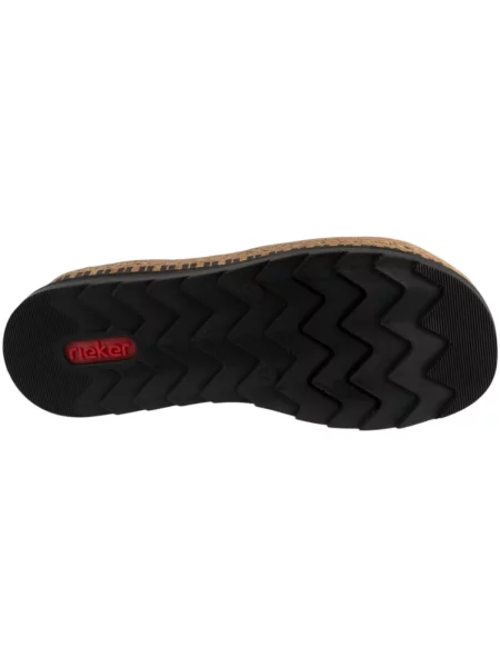 Rieker Sandale crem negru