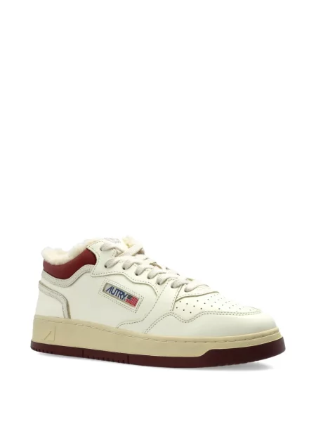 Sneakerși Autry din piele alb
